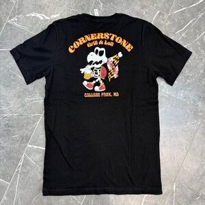 Barstool Sports Best Bar Cornerstone Grill And Loft College Park MD Black Tshirt